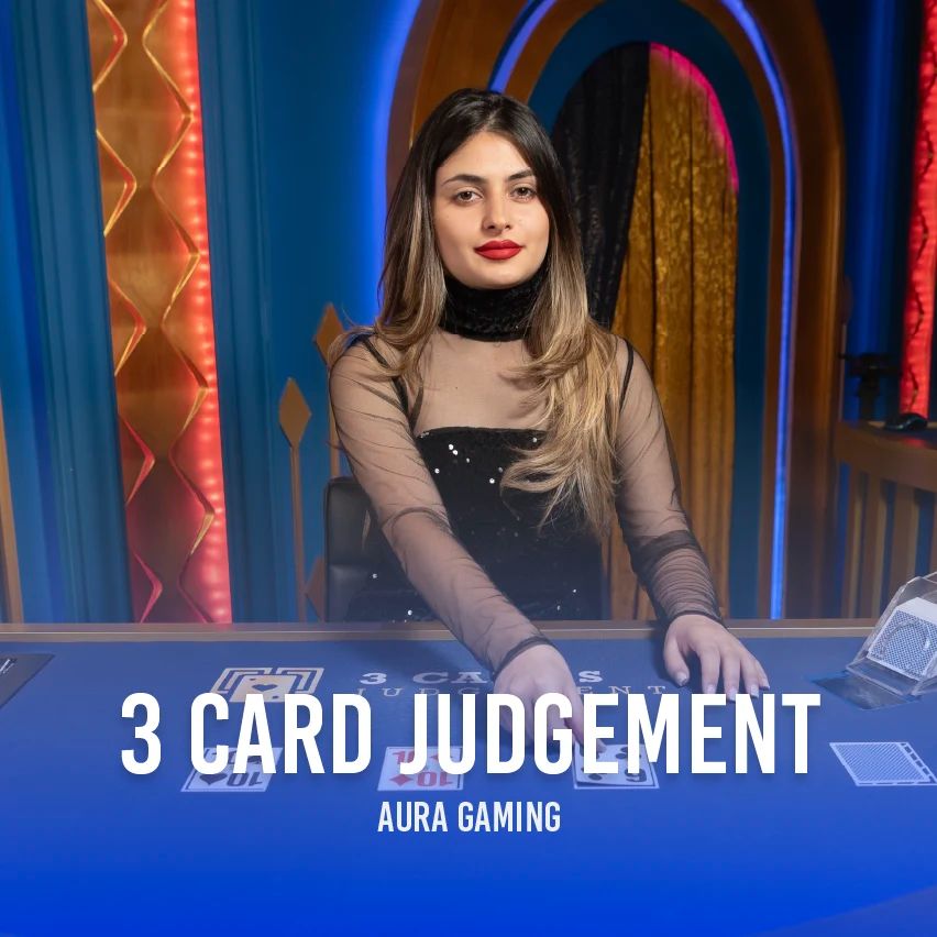 3 Card Judgement casino game on FunInExchange