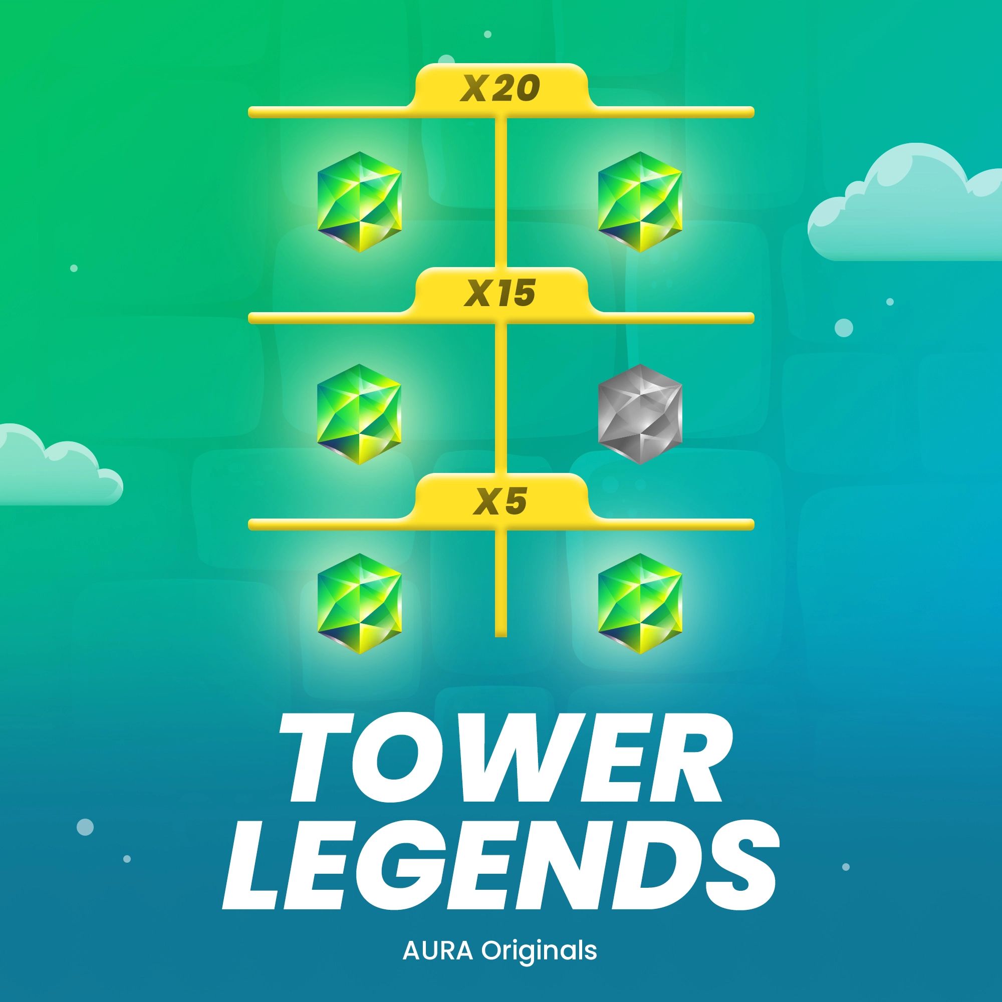 Tower Legends casino game on FunInExchange