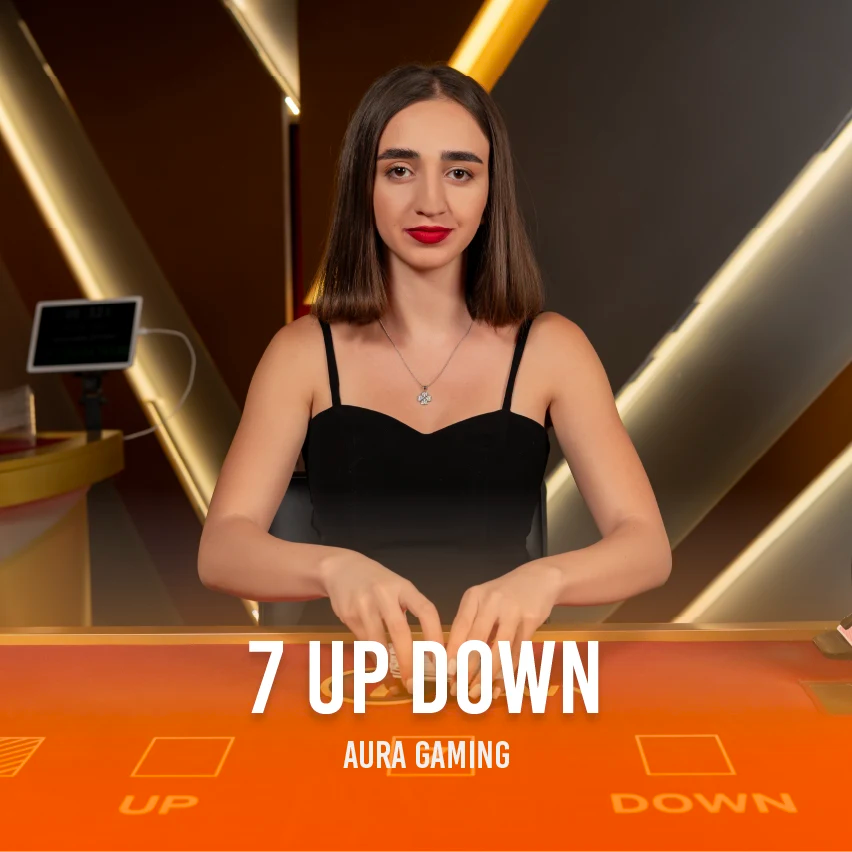 7 Up Down casino game on FunInExchange