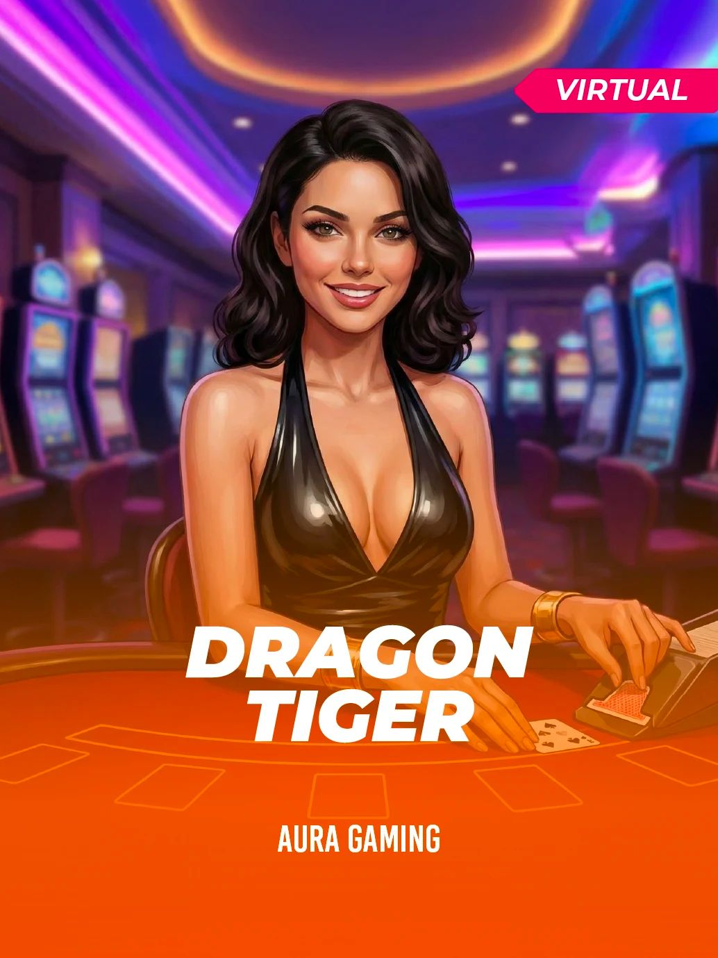 Dragon Tiger (virtual) casino game on FunInExchange